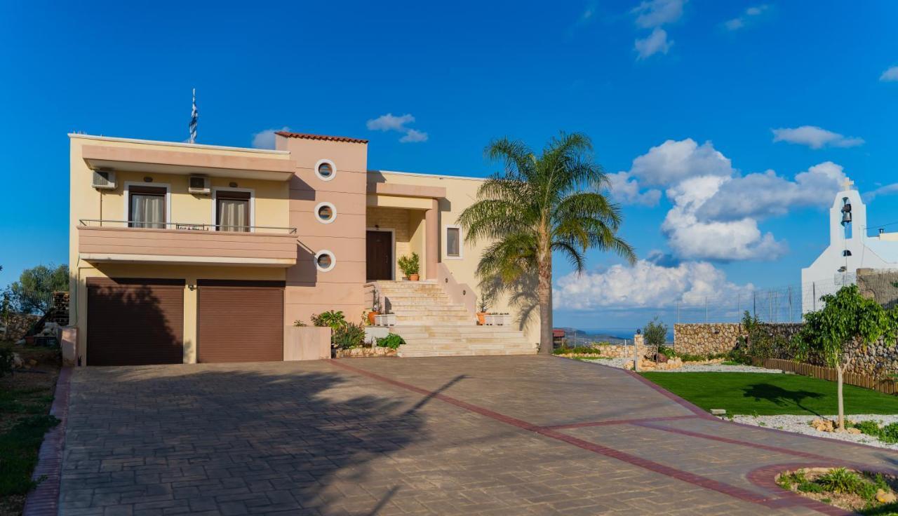 Deluxe Villa Kamba With Sea View Aptera Exteriér fotografie