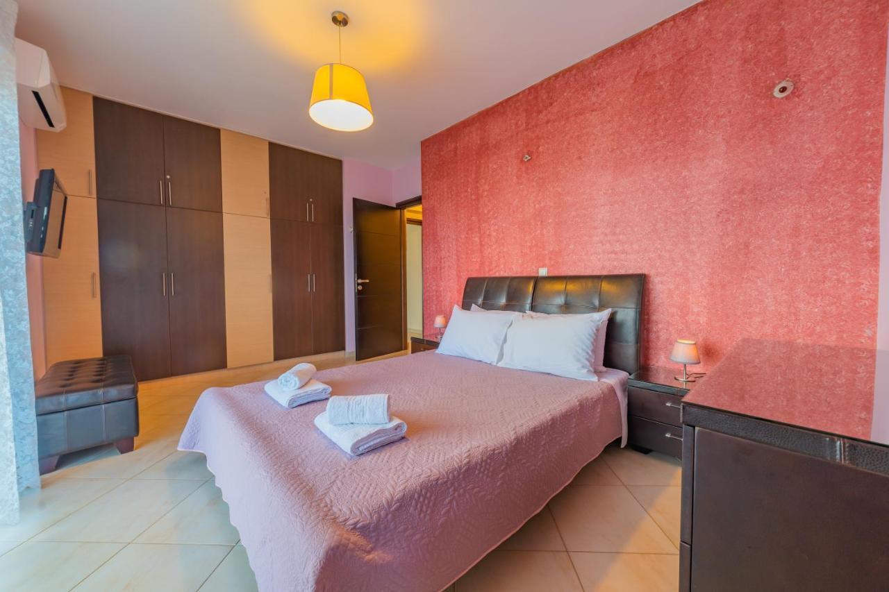Deluxe Villa Kamba With Sea View Aptera Exteriér fotografie
