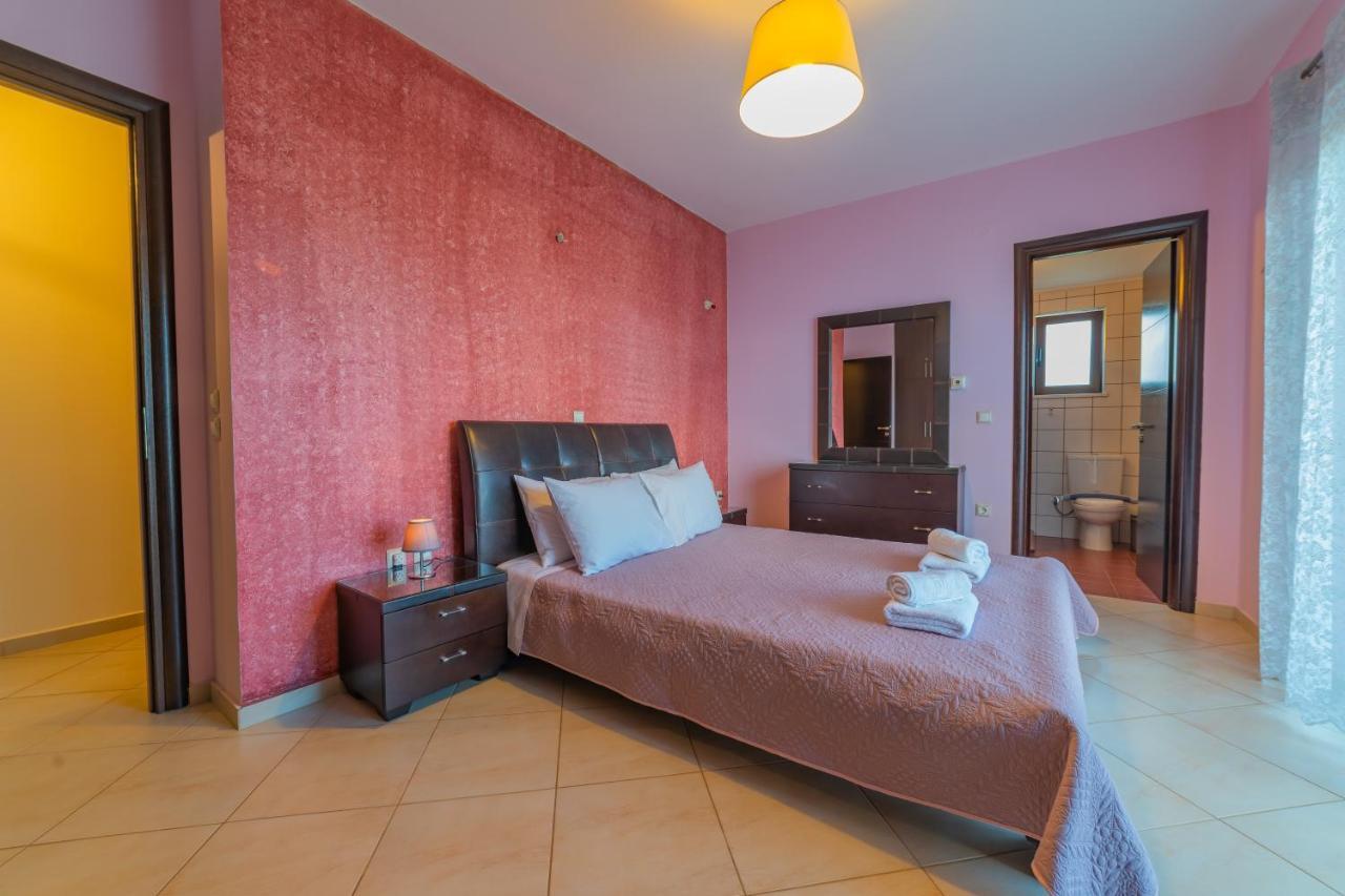 Deluxe Villa Kamba With Sea View Aptera Exteriér fotografie